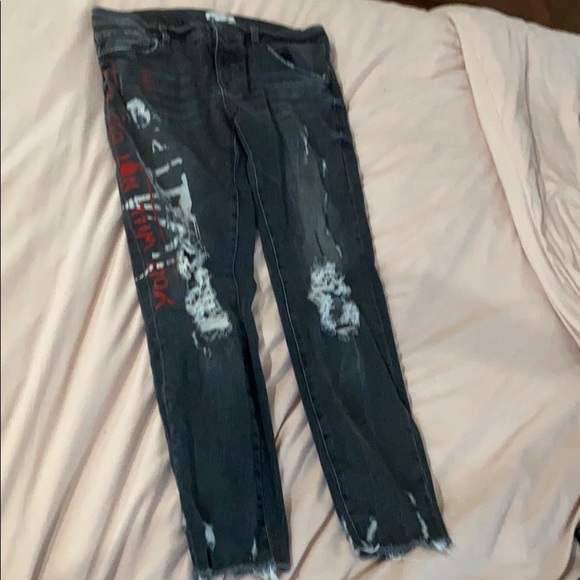 punk rock jeans